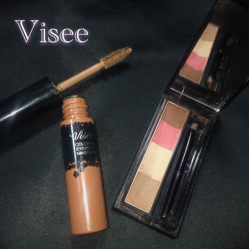 リシェ カラーリング アイブロウマスカラ/Visée/眉マスカラを使ったクチコミ（1枚目）