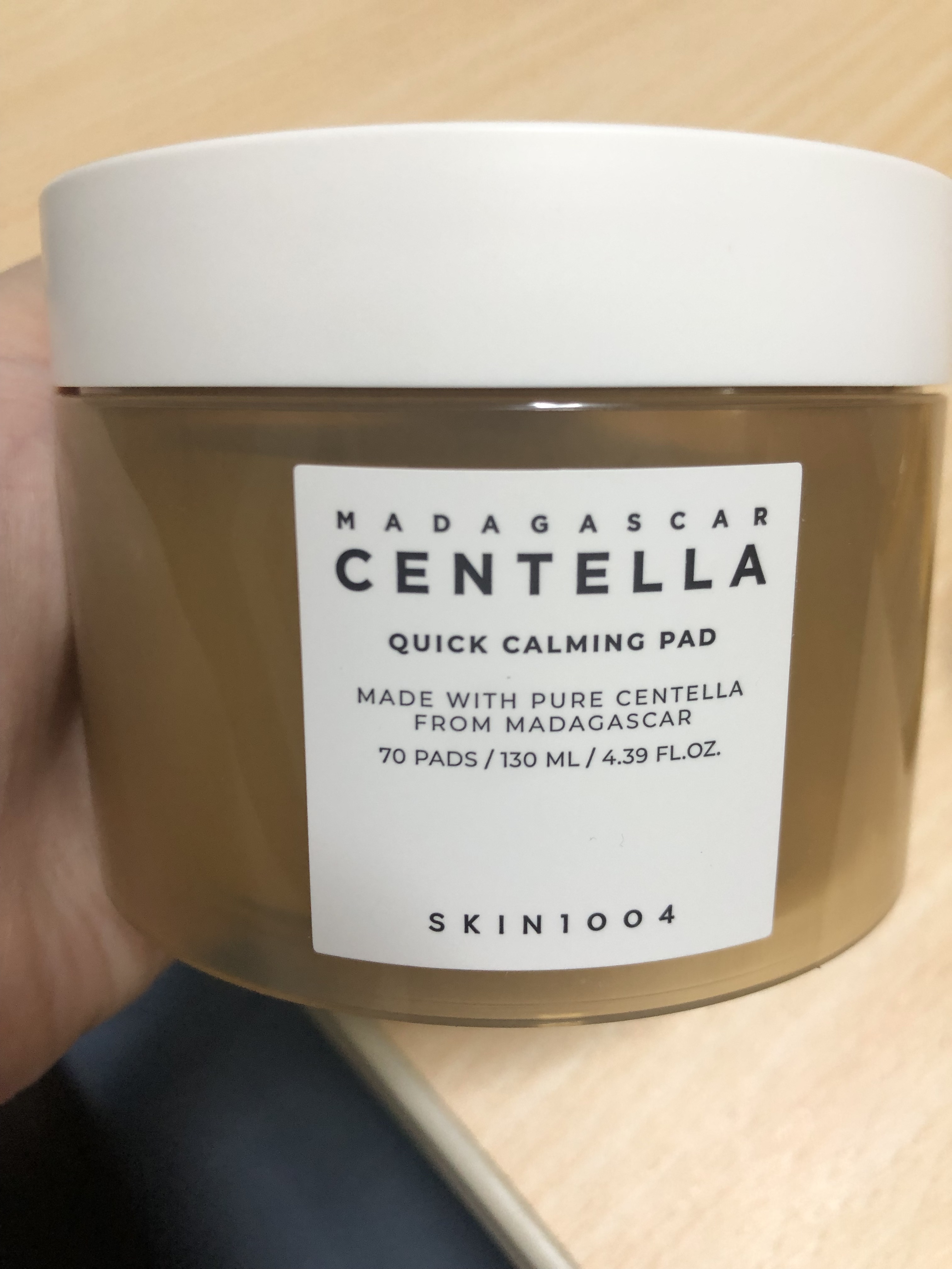 センテラ クイックカーミングパッド/SKIN1004/トナーパッドを使ったクチコミ（1枚目）