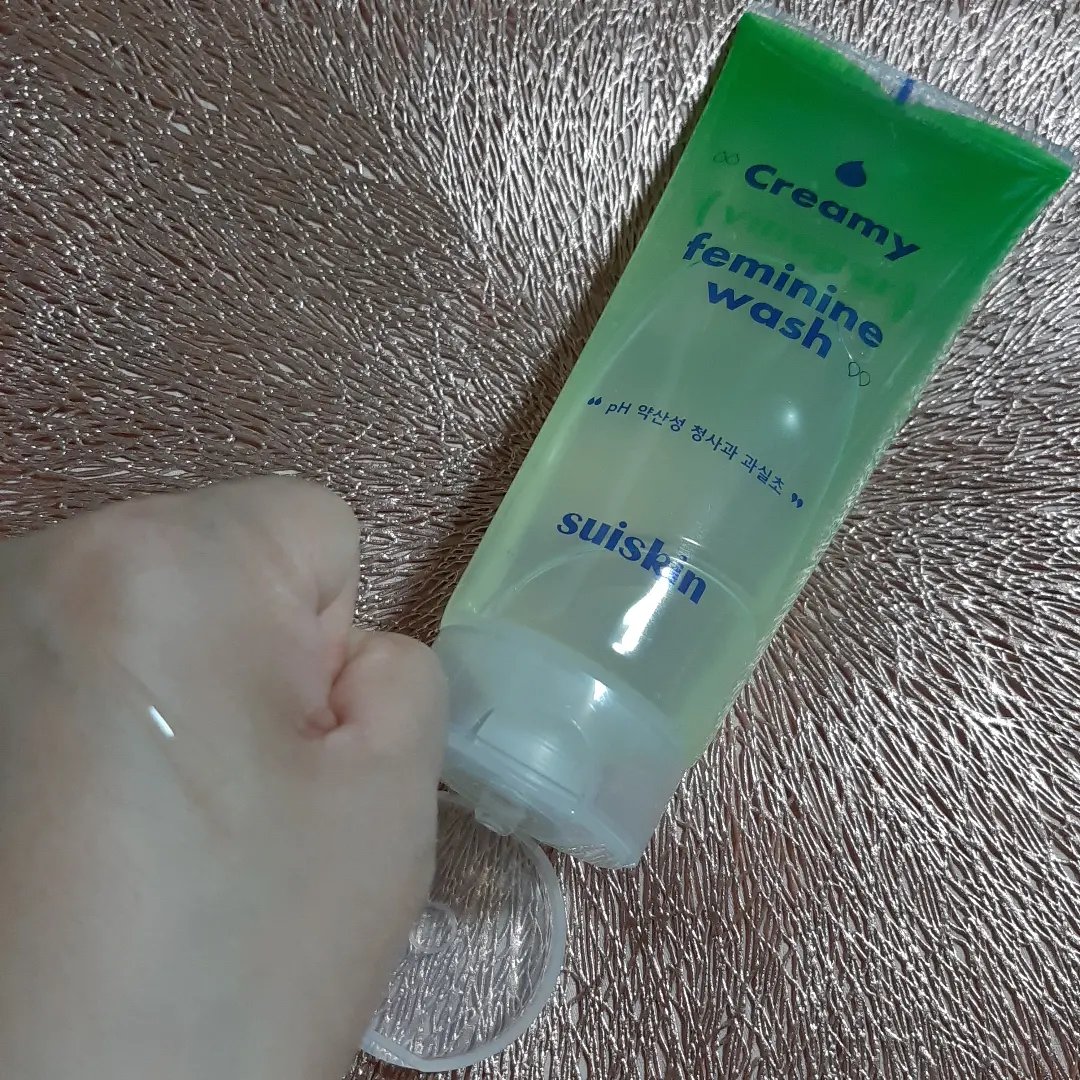 クリーミービネガーフェミニンウォッシュ/suiskin/ボディソープを使ったクチコミ（2枚目）