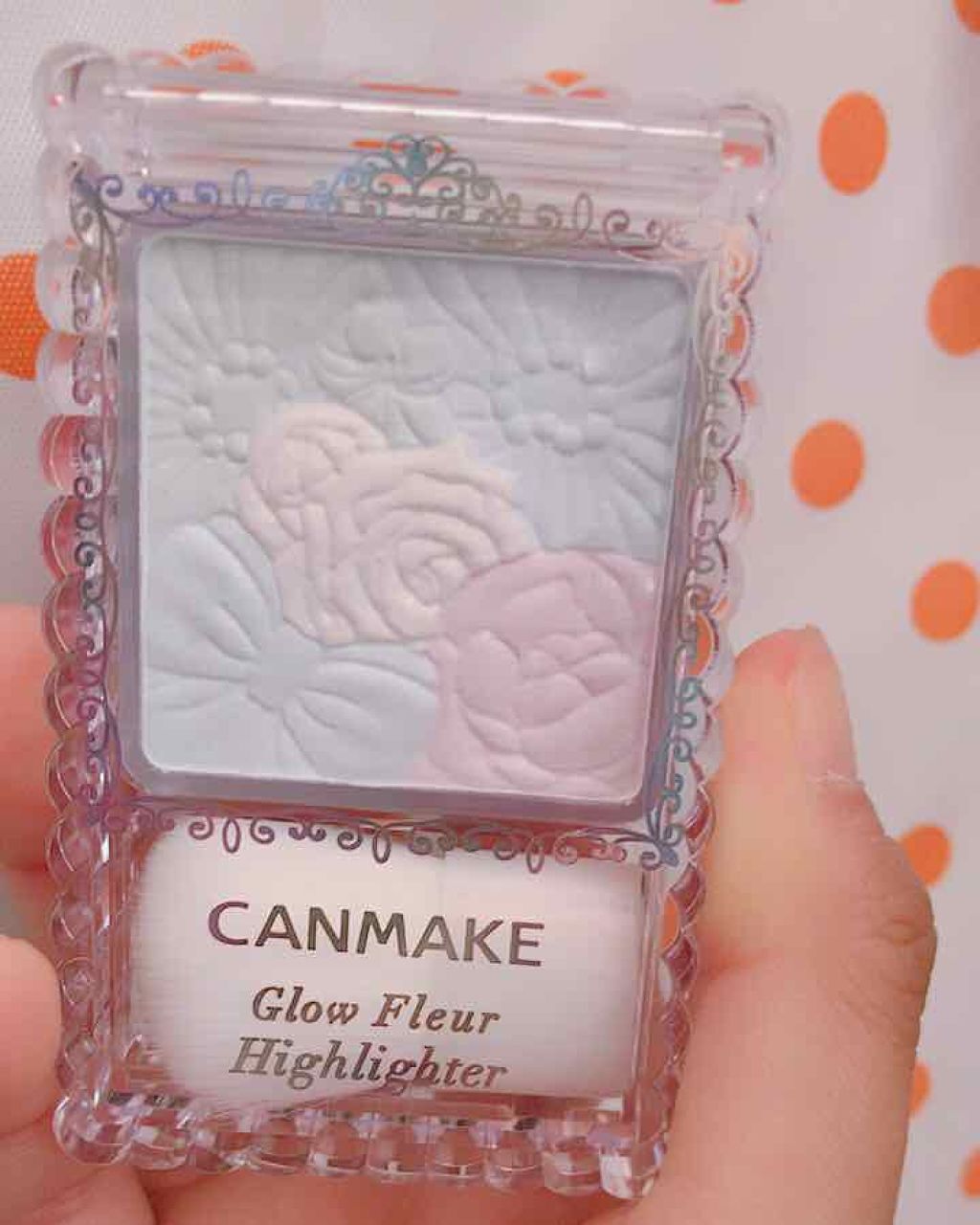 グロウフルールハイライター/キャンメイク/パウダーハイライトを使ったクチコミ(1枚目)