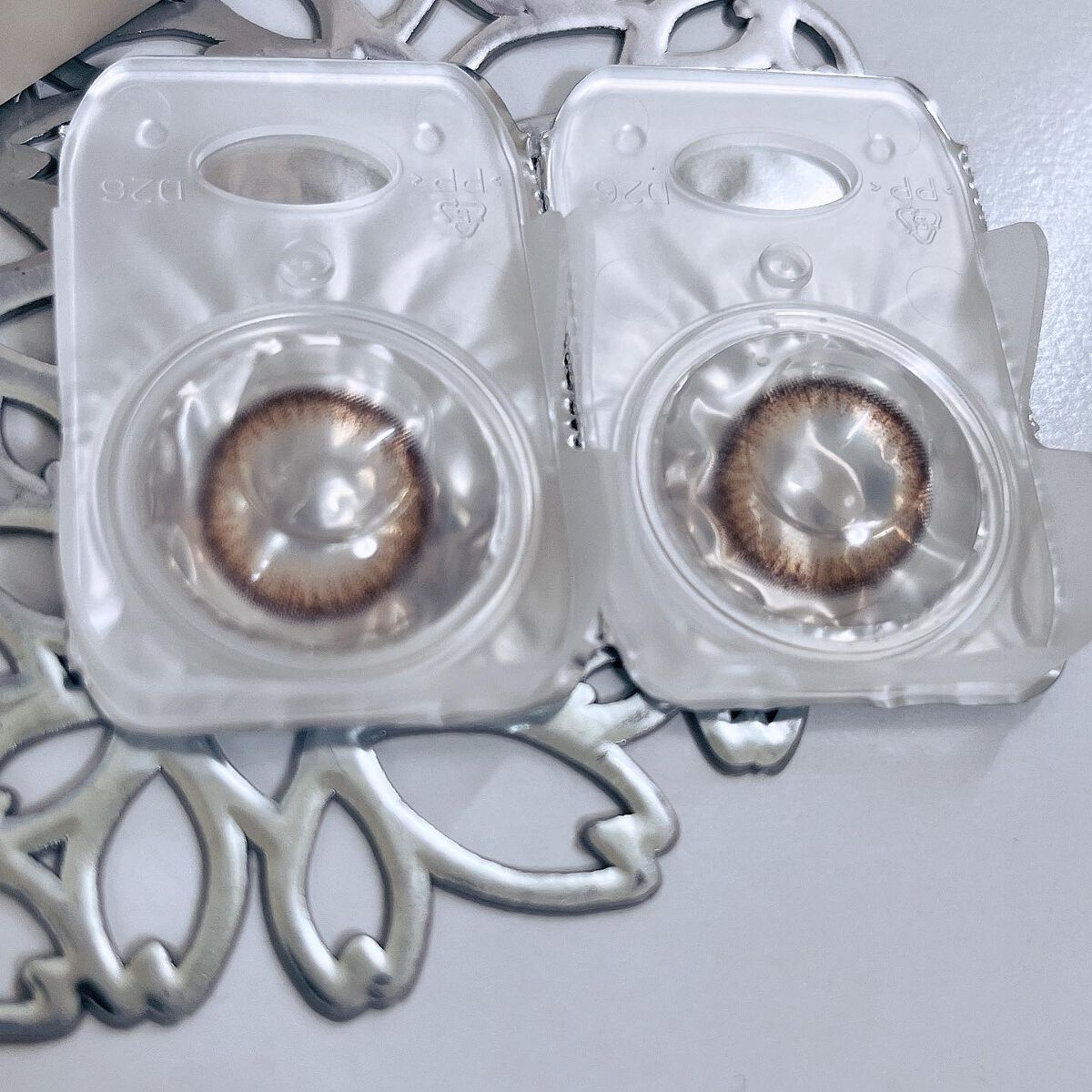 アンジョルノ グロスブラウン/en Giorno/カラーコンタクトレンズを使ったクチコミ（2枚目）