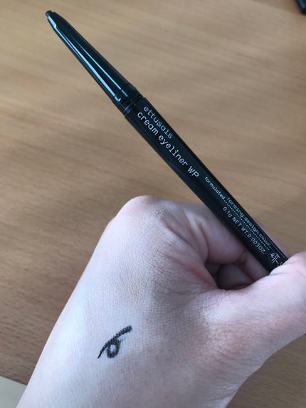 クリームアイライナー WP/ettusais/ペンシルアイライナーを使ったクチコミ(2枚目)