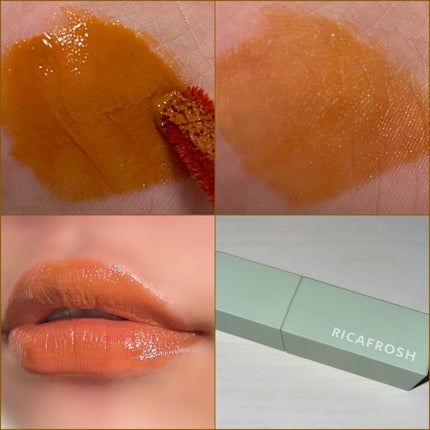ジューシーリブティント/RICAFROSH/リップティントを使ったクチコミ(4枚目)