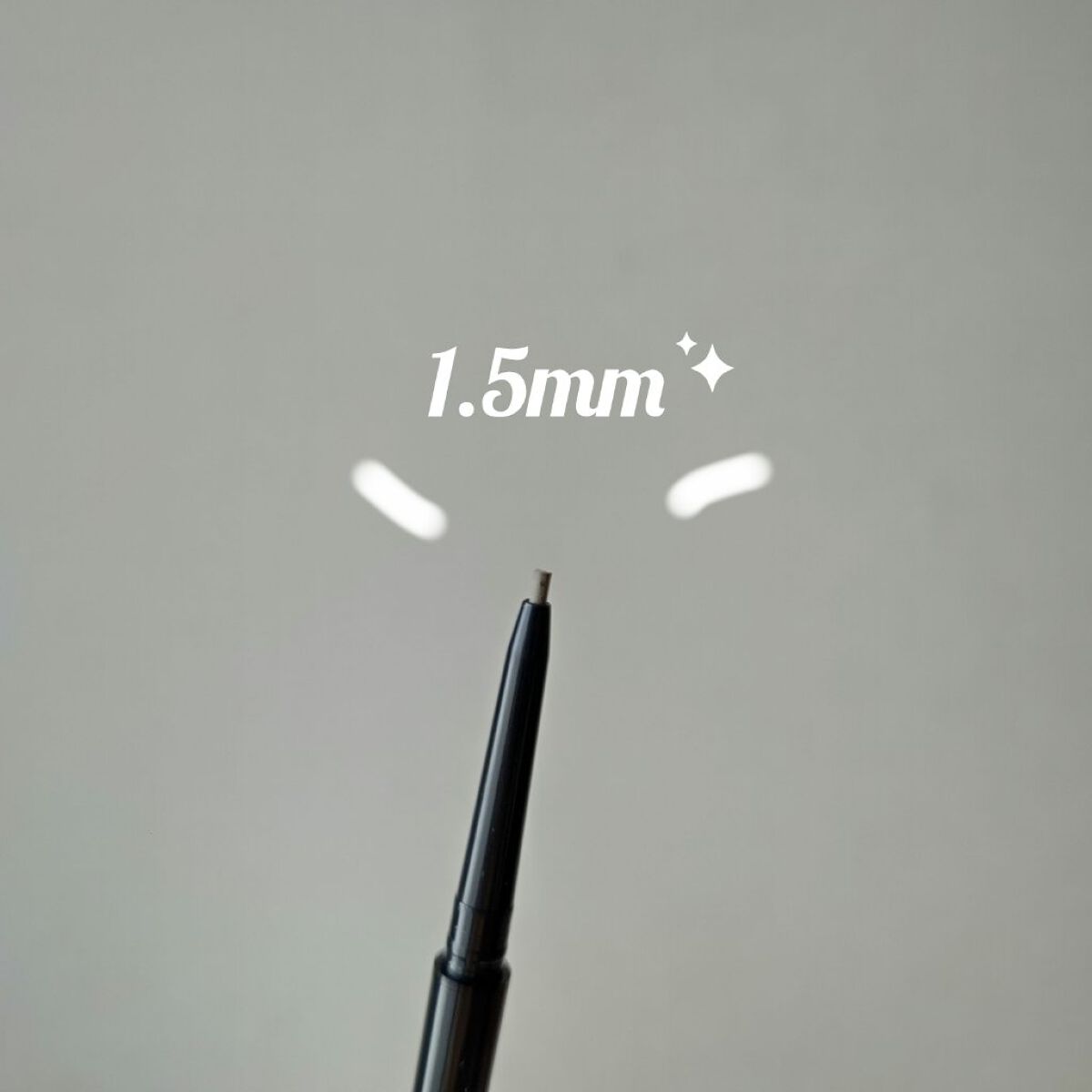 スリムスケッチアイブロウペンシル/U R GLAM/アイブロウペンシルを使ったクチコミ（2枚目）