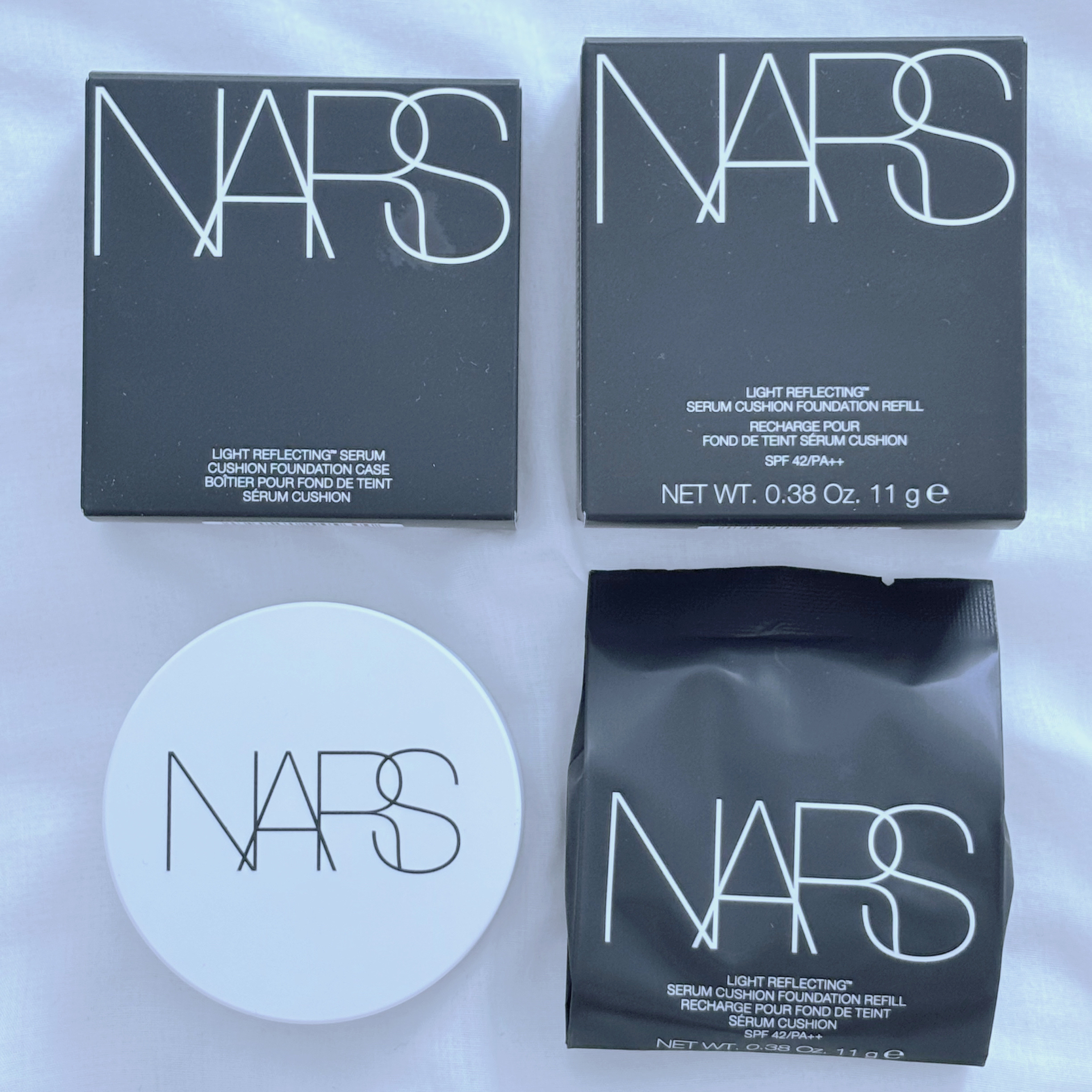 NARS ライトリフレクティング セラムクッション ファンデーション/NARS/クッションファンデーションを使ったクチコミ（2枚目）