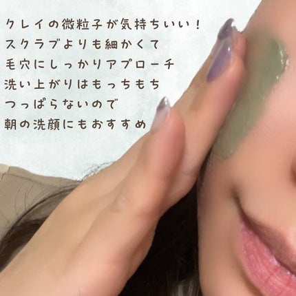 クレイル クリーミーペースト/clargile/その他洗顔料を使ったクチコミ(4枚目)