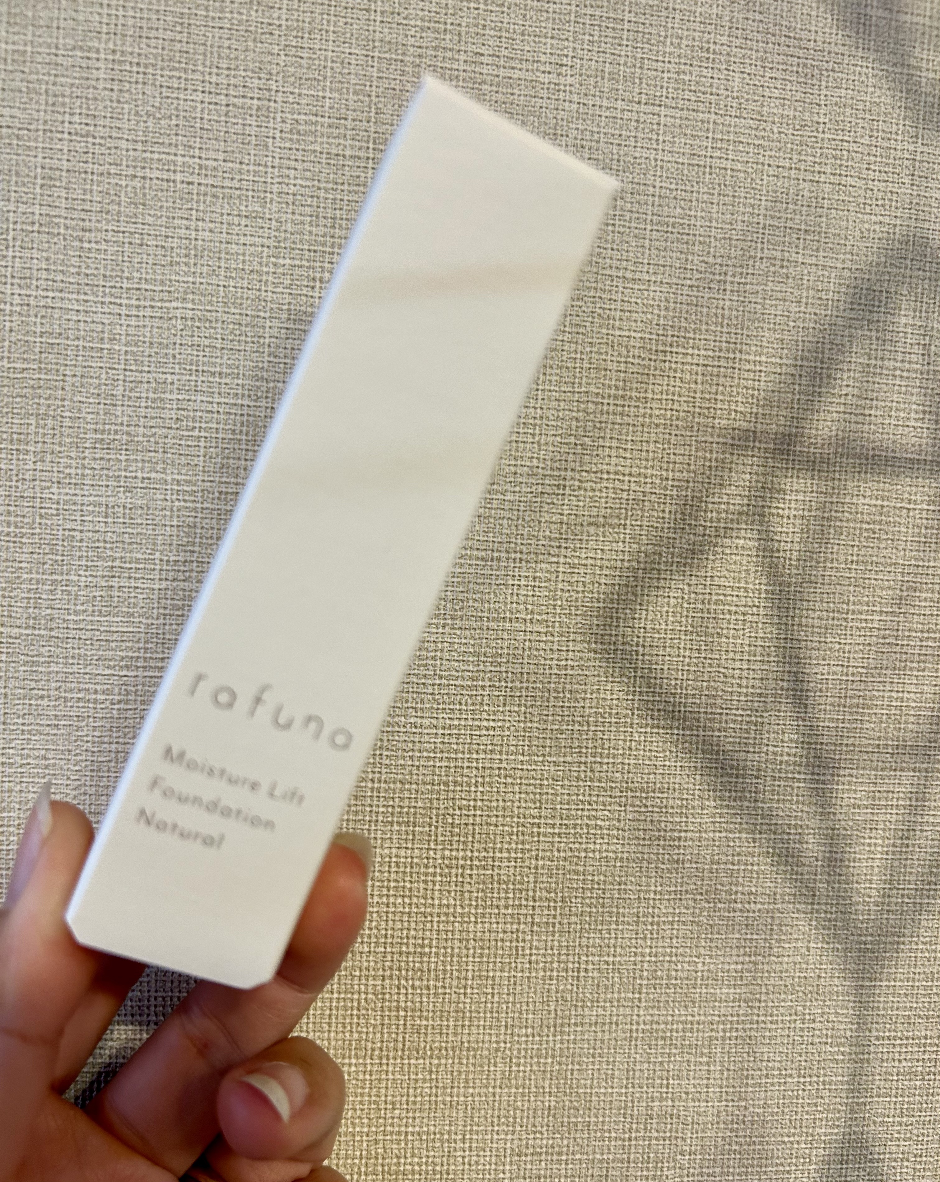 モイスチュアリフトファンデーション/rafuna/クリーム・エマルジョンファンデーションを使ったクチコミ（1枚目）