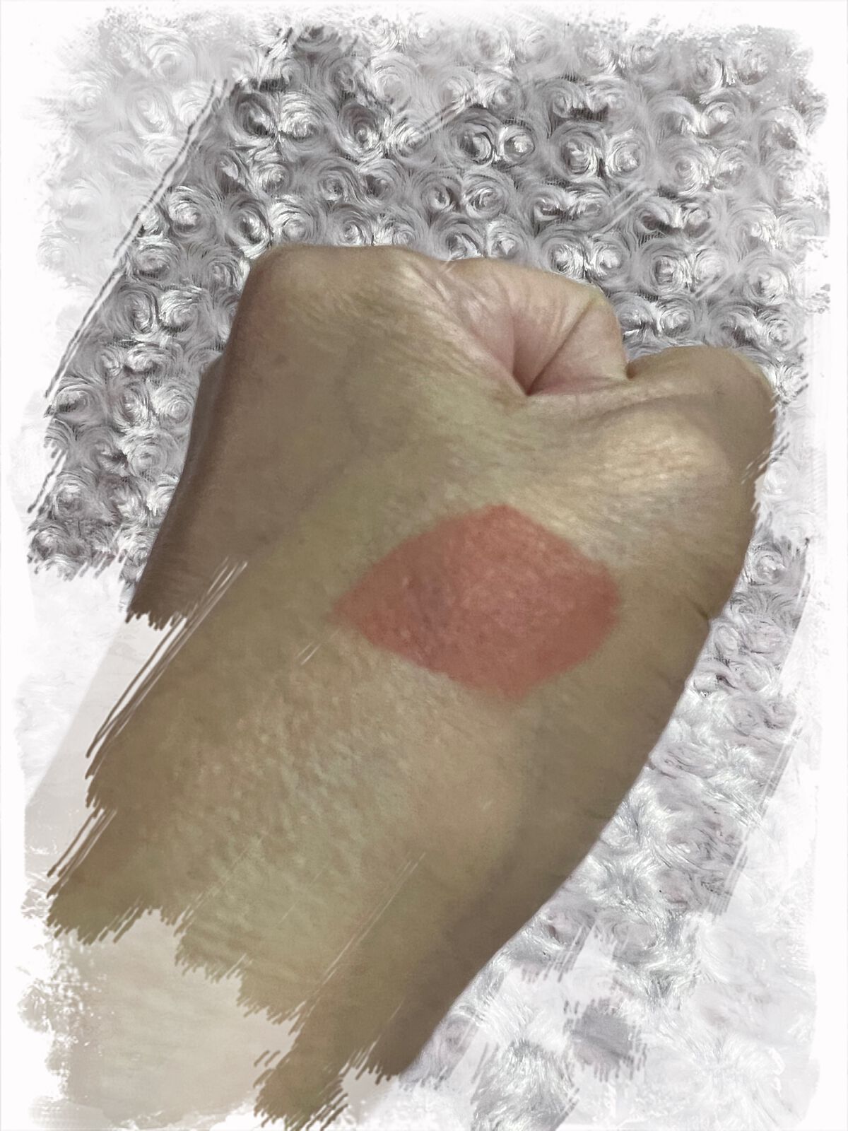 デュー ベルベット 01桃の花/AMUSE/口紅を使ったクチコミ（2枚目）