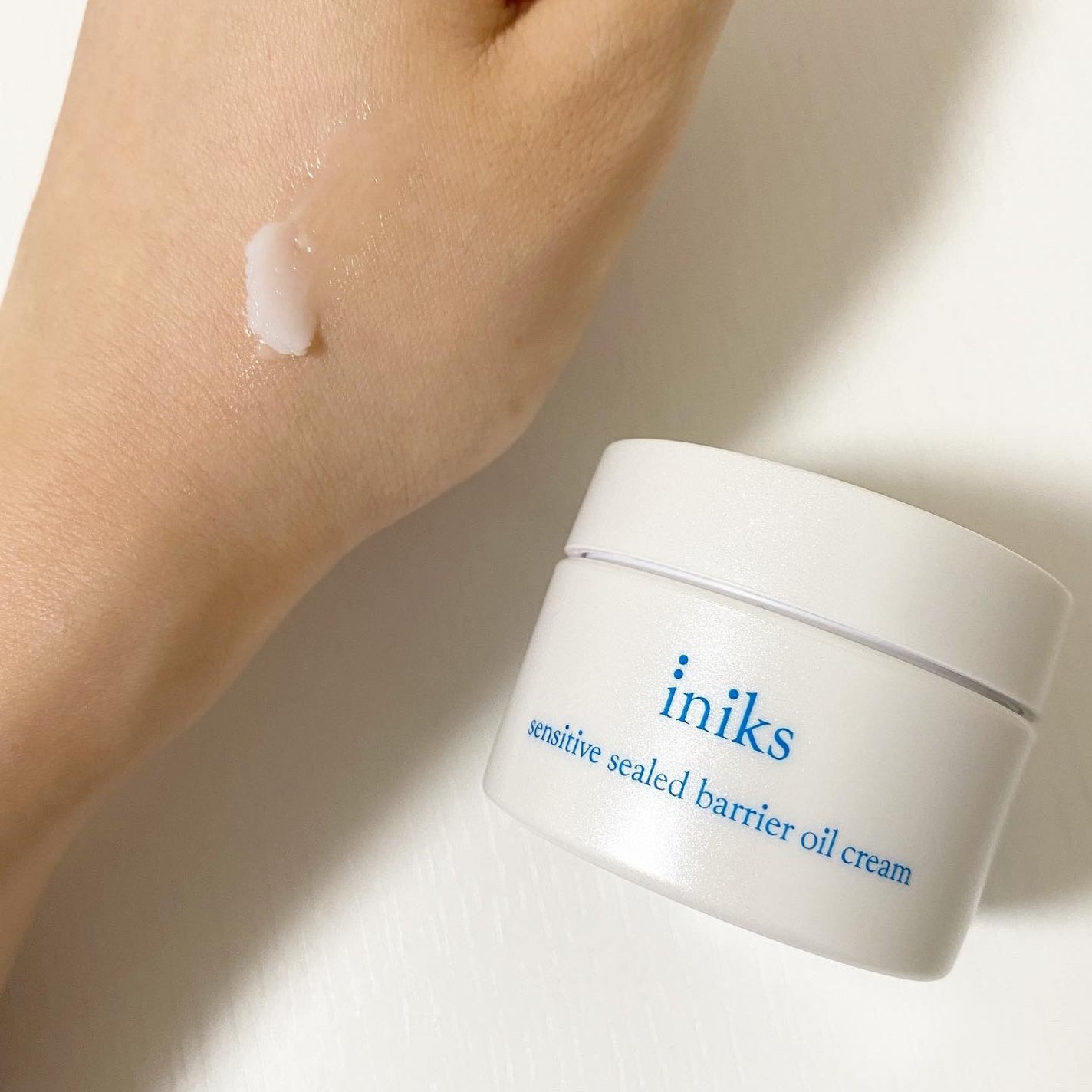 センシティブ シールドバリア オイルクリーム/iniks/フェイスクリームを使ったクチコミ(3枚目)