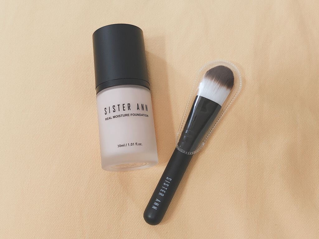 リアルモイスチャーファンデーション/SISTER ANN/リキッドファンデーションを使ったクチコミ（2枚目）
