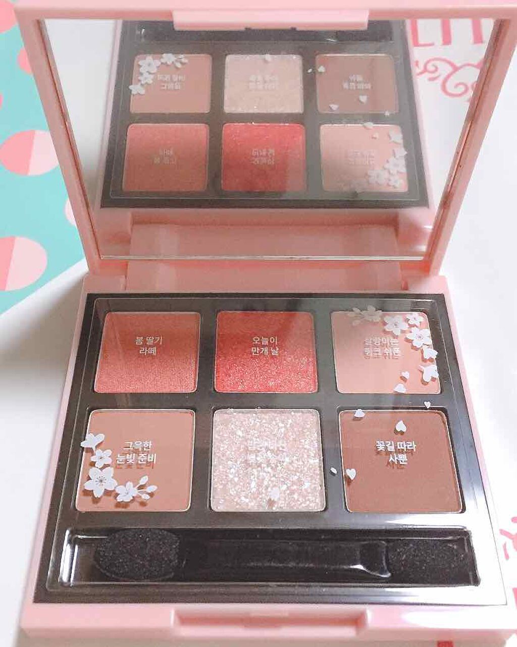 ハート プレイカラーアイズ/ETUDE/アイシャドウパレットを使ったクチコミ(2枚目)