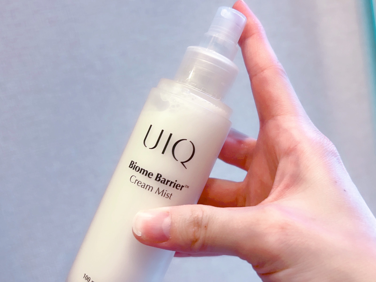 バイオームバリア クリームミスト/UIQ/ミスト状化粧水を使ったクチコミ（2枚目）