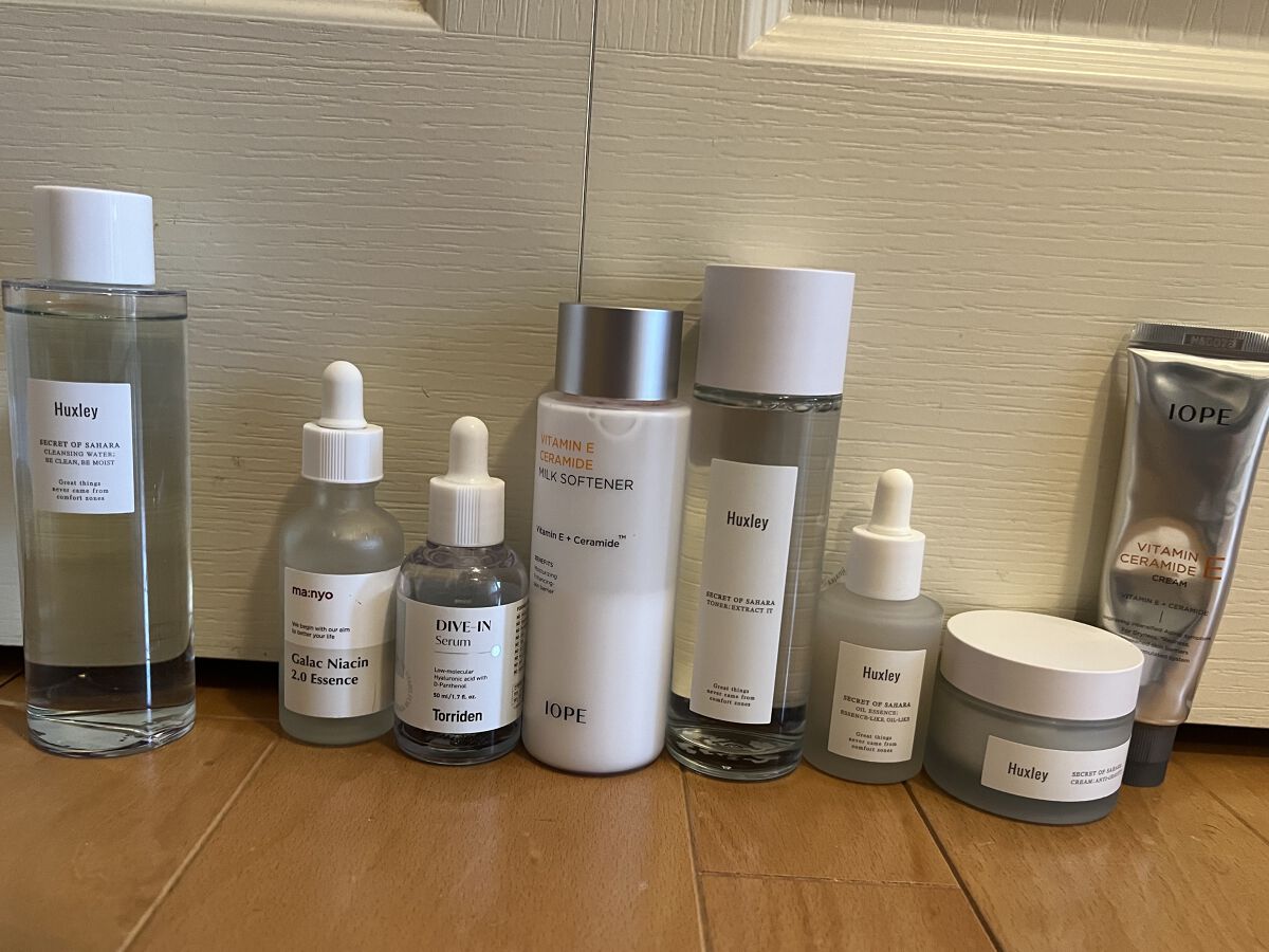 エッセンシャルトリオ/Huxley/スキンケアキットを使ったクチコミ（1枚目）