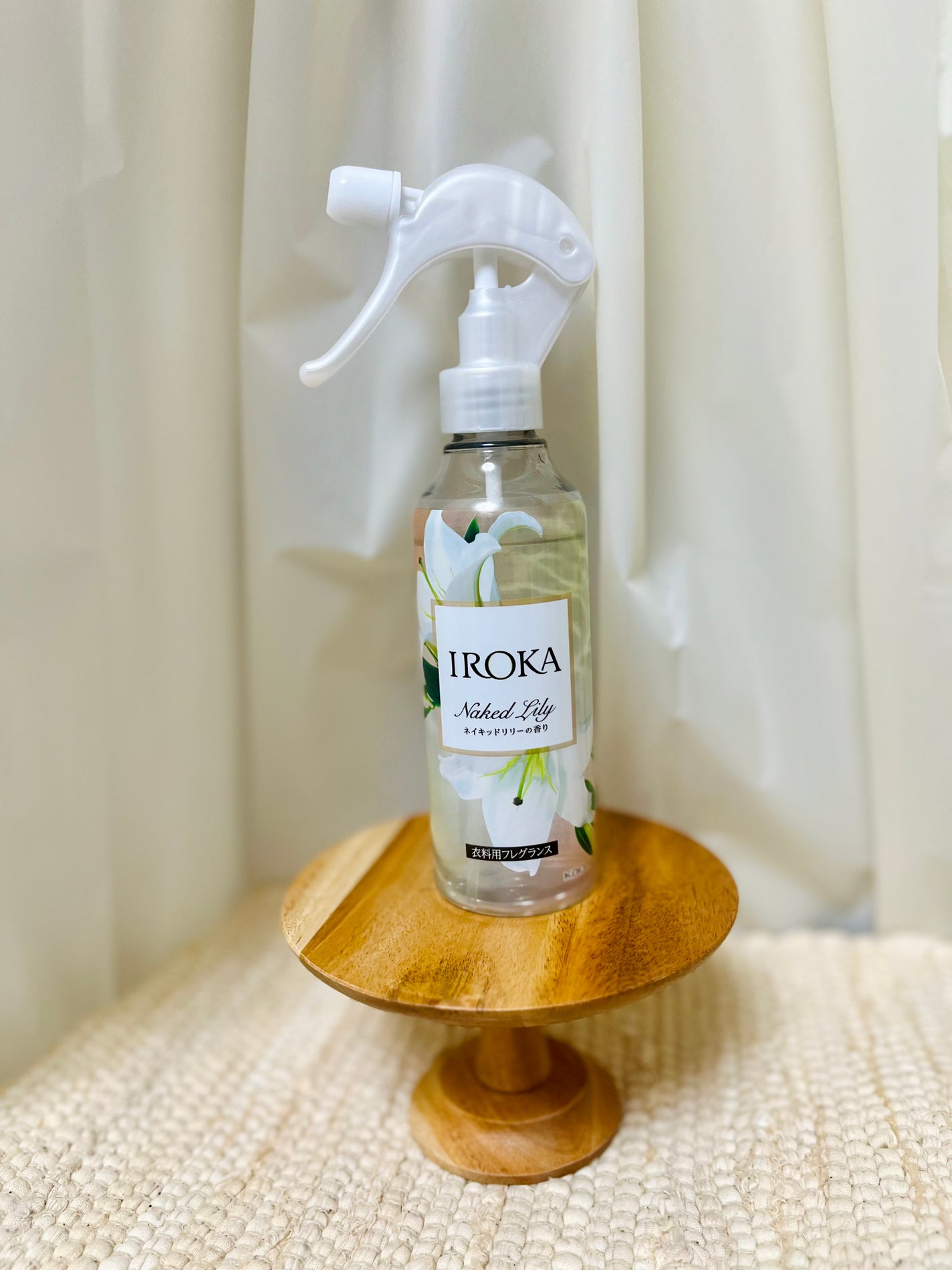 衣料用フレグランス ミスト ネイキッドリリー/IROKA/ファブリックミストを使ったクチコミ(1枚目)
