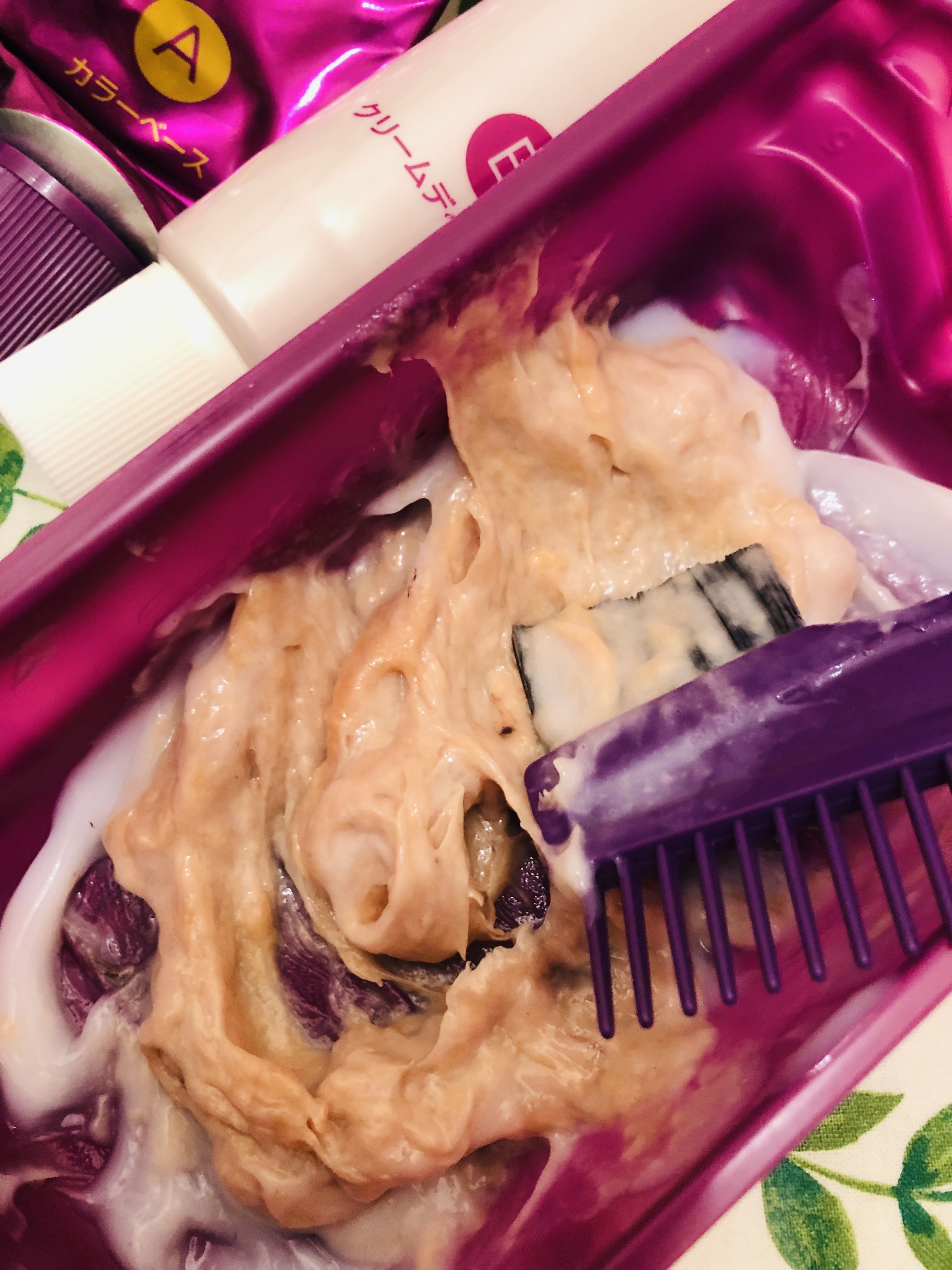 ウエラトーン ツープラスワン クリームタイプ 8GM/ウエラ/ヘアカラーを使ったクチコミ（3枚目）