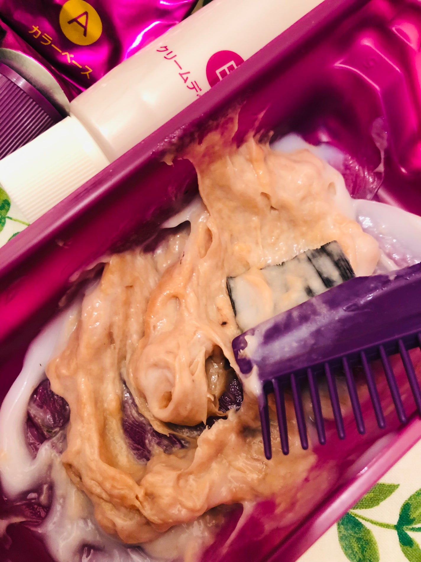 ウエラトーン ツープラスワン クリームタイプ/ウエラ/ヘアカラーを使ったクチコミ(3枚目)