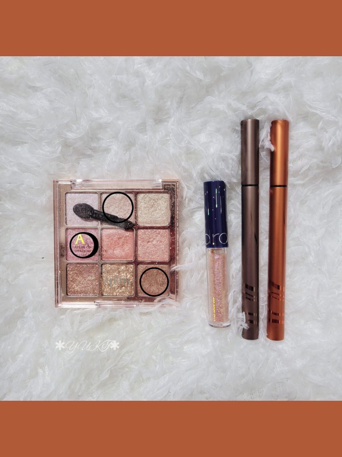 リキッド グリッター シャドウ/rom&nd/グリッターを使ったクチコミ(2枚目)