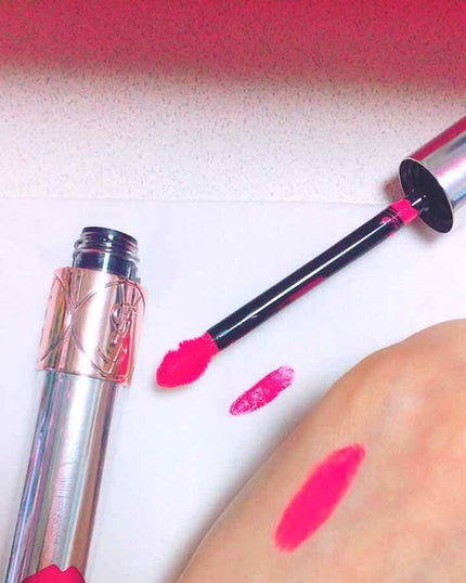 ヴォリュプテ ウォーター カラーバーム/YVES SAINT LAURENT BEAUTE/口紅を使ったクチコミ(2枚目)