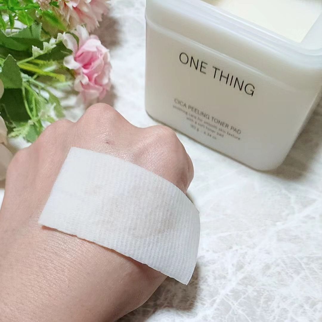 シカピーリングトナーパッド/ONE THING/トナーパッドを使ったクチコミ(4枚目)