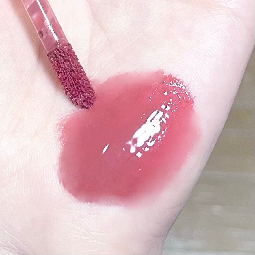 ジューシーラスティングティント/rom&nd/リップティントを使ったクチコミ(4枚目)