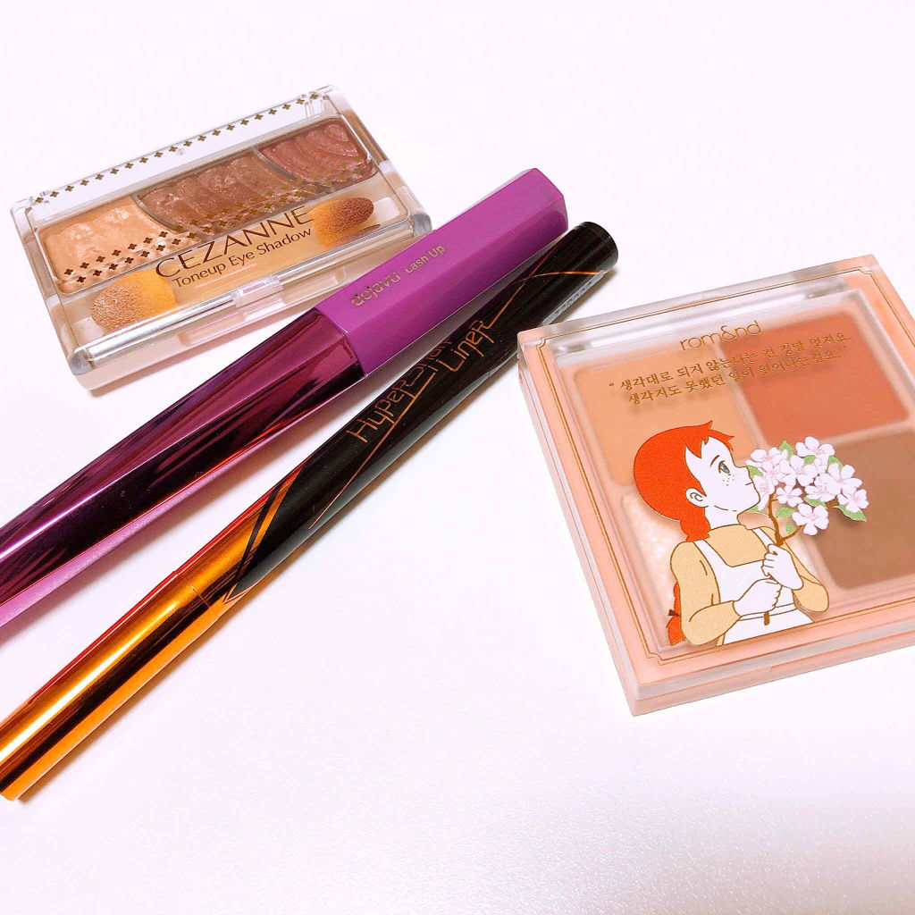 トーンアップアイシャドウ/CEZANNE/アイシャドウパレットを使ったクチコミ（1枚目）