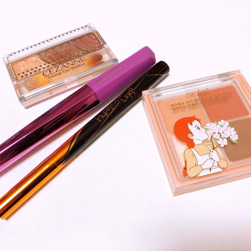 トーンアップアイシャドウ/CEZANNE/アイシャドウパレットを使ったクチコミ(1枚目)