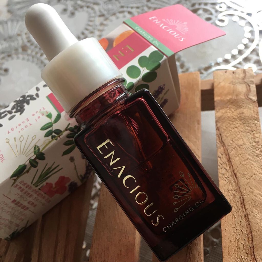 チャージングオイル/エナシャス/フェイスオイルを使ったクチコミ(2枚目)