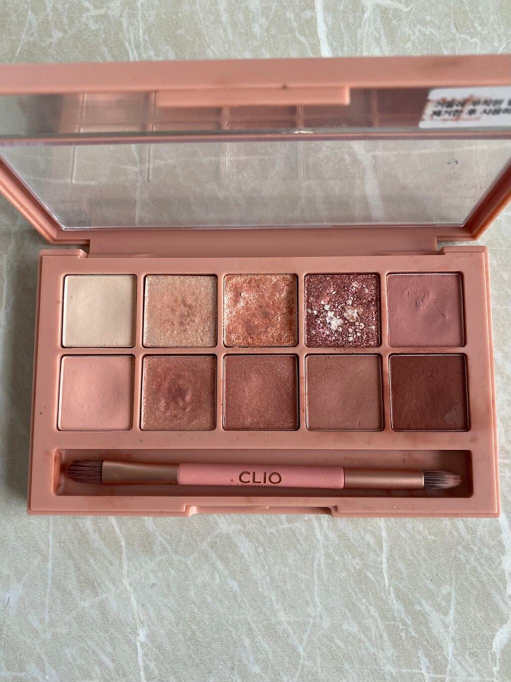 プロ アイ パレット/CLIO/アイシャドウパレットを使ったクチコミ(2枚目)