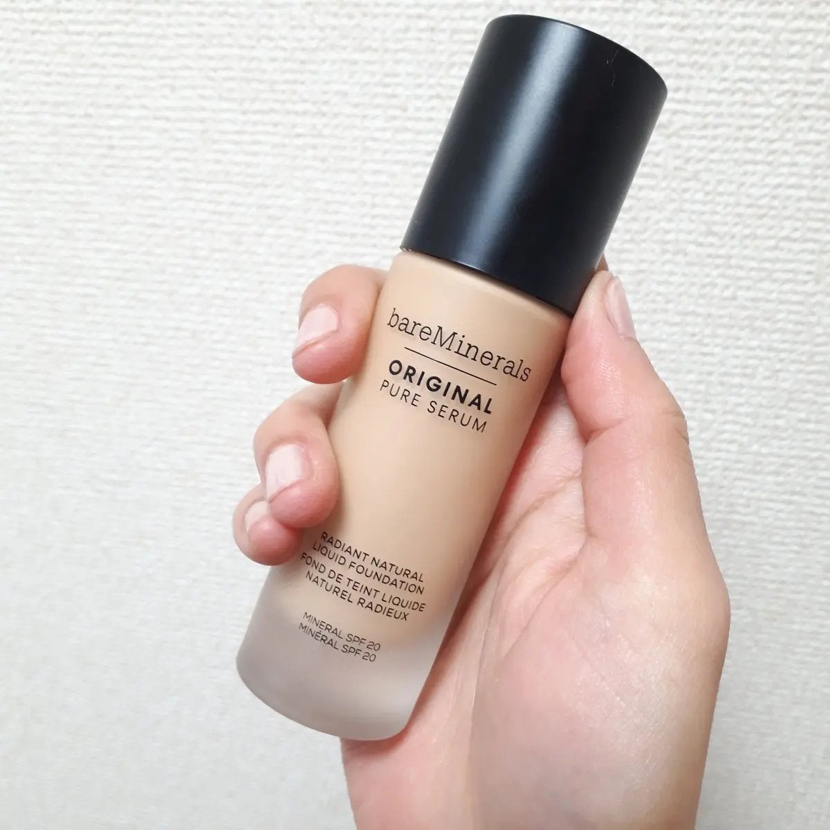 オリジナル ピュア セラム リキッド ファンデーション/bareMinerals/リキッドファンデーションを使ったクチコミ(1枚目)