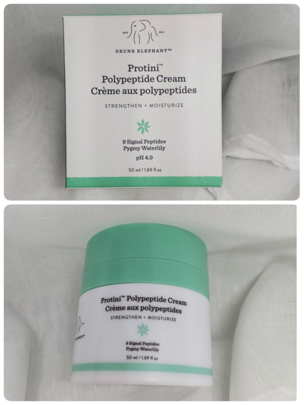 プロティニ ポリペプチド クリーム/Drunk Elephant/フェイスクリームを使ったクチコミ（2枚目）