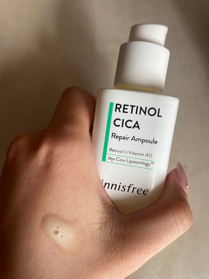 レチノール シカ リペア セラム/innisfree/美容液を使ったクチコミ(2枚目)