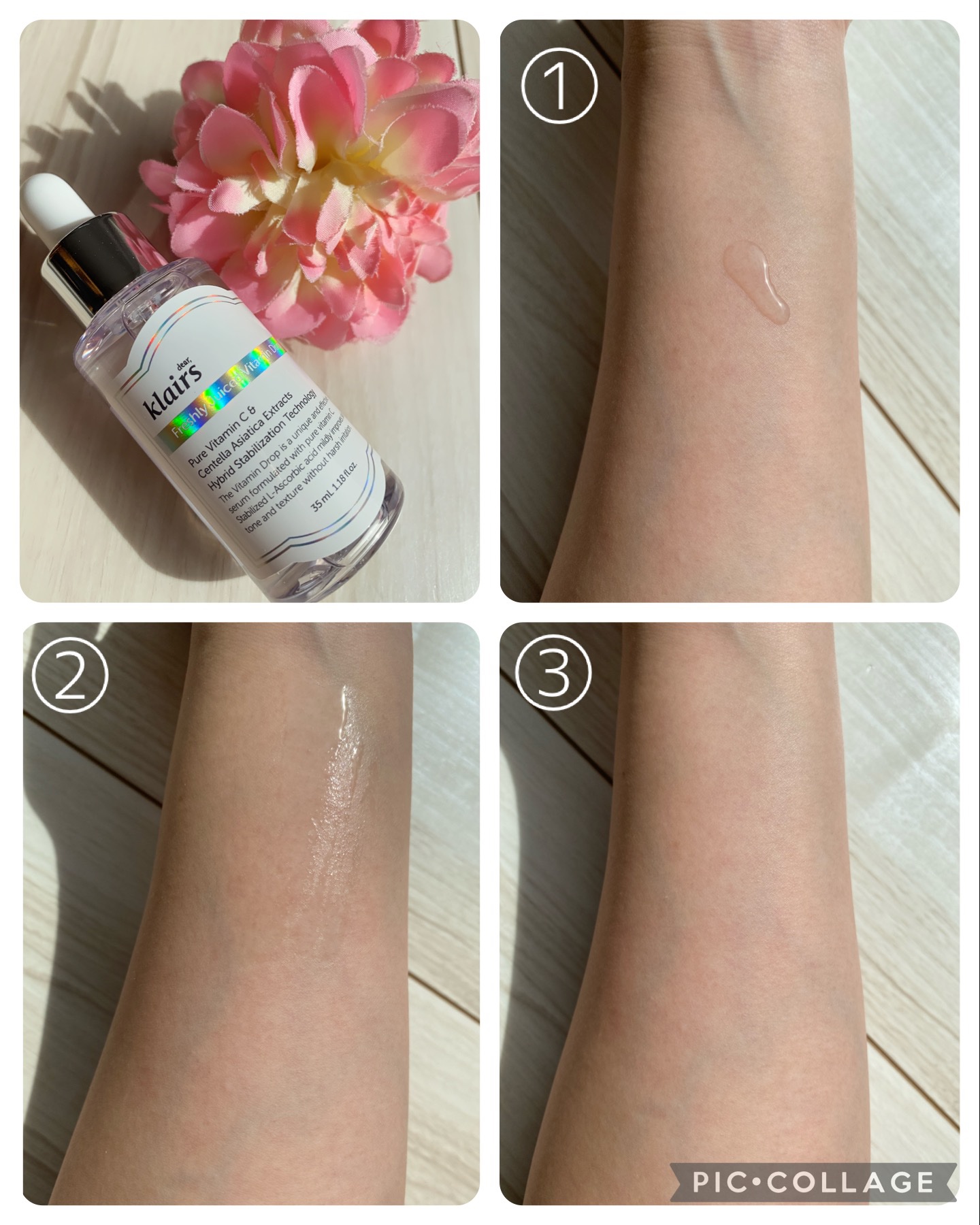 フレッシュリージュースドビタミンドロップ(35ml)/Klairs/美容液を使ったクチコミ（2枚目）