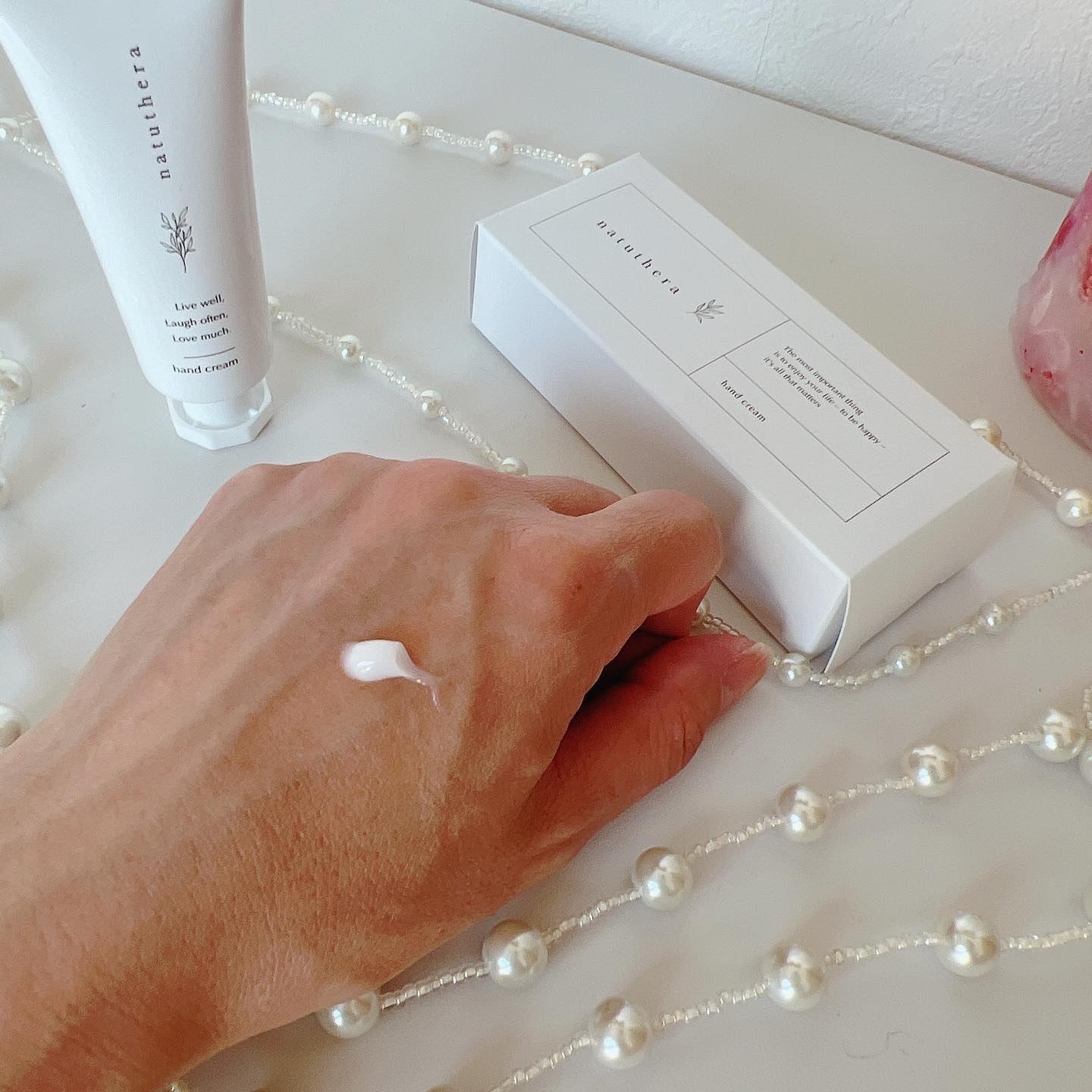 フレグランスハンドクリーム ナチュセラ/ナチュセラ/ハンドクリームを使ったクチコミ（3枚目）