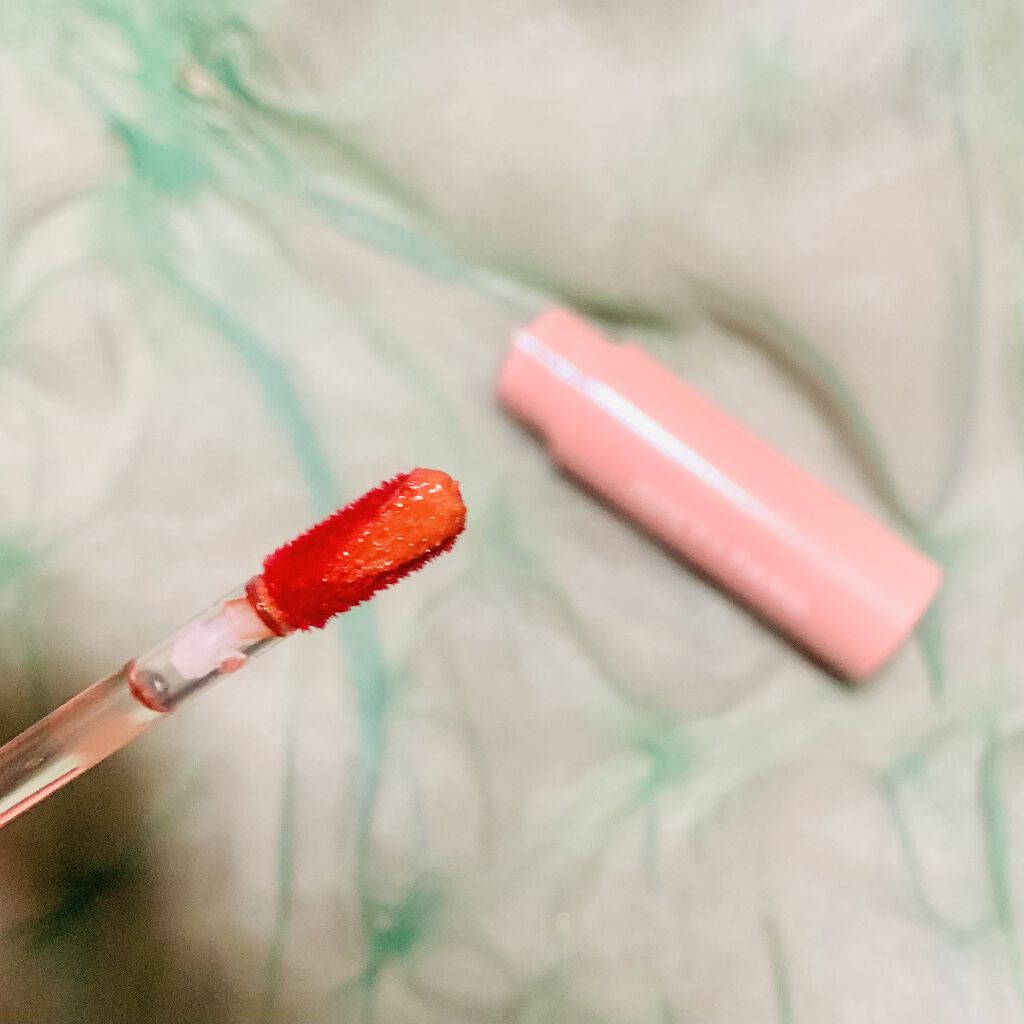 アピュー ジューシーパン スパークリングティント/A’pieu/口紅を使ったクチコミ（2枚目）