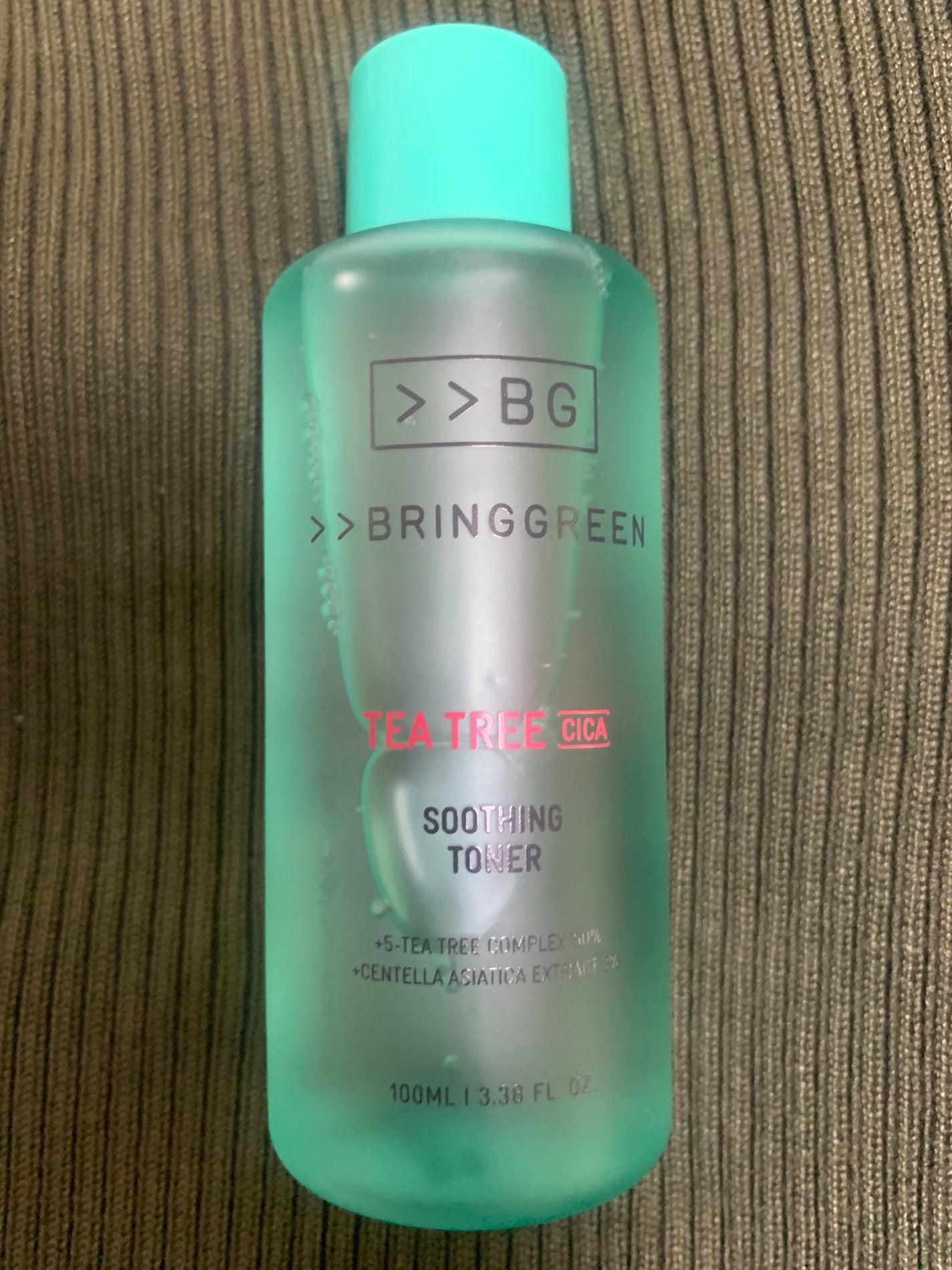 ティーツリーシカスージングトナー/BRING GREEN/化粧水を使ったクチコミ(1枚目)