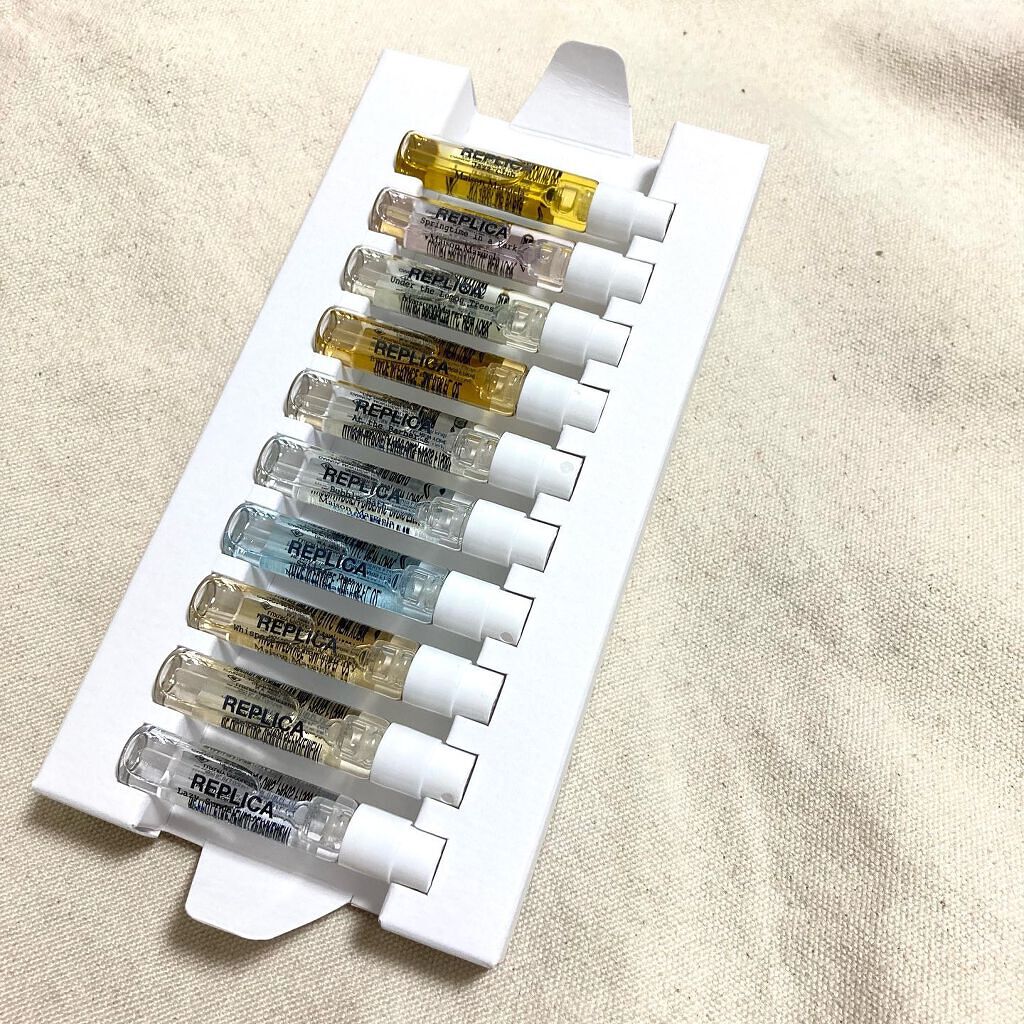 レプリカ オードトワレ メモリーボックス/Maison Margiela Fragrances/その他キットセットを使ったクチコミ（2枚目）