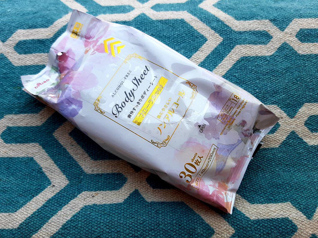 ボディシート冷感タイプ/DAISO/ボディシートを使ったクチコミ(1枚目)
