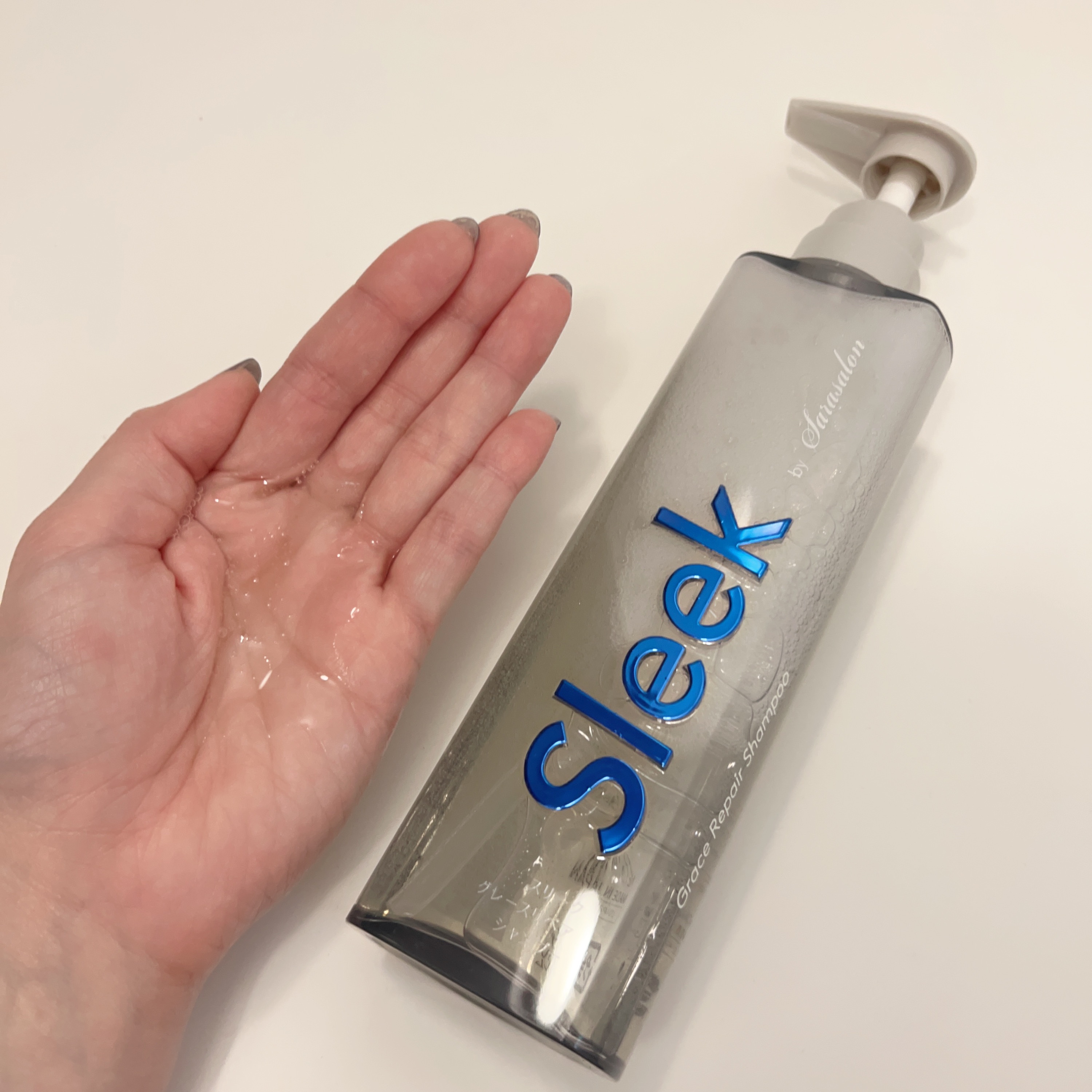 グレースリペアシャンプー／トリートメント/スリーク by サラサロン/市販シャンプーを使ったクチコミ（3枚目）