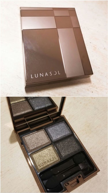 LUNASOL ニュアンスシェイドアイズのクチコミ「#LUNASOL #ルナソル
#ニュアンスシェイドアイズ ／#04
＜Dazzling Nig.....」（2枚目）