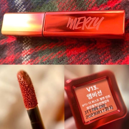 ザ ファースト  ベルベット ティント シーズン3/MERZY/リップティントを使ったクチコミ(2枚目)