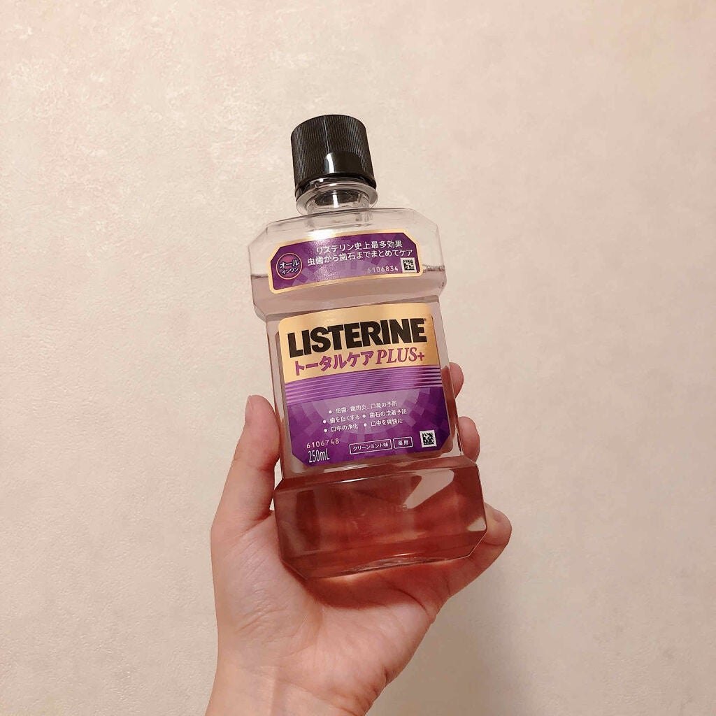薬用リステリン トータルケア プラス/リステリン/マウスウォッシュ・スプレーを使ったクチコミ(1枚目)