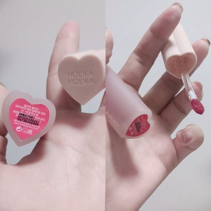 ハートクラッシュ ベアグレイズティント/HOLIKA HOLIKA/リップティントを使ったクチコミ(7枚目)