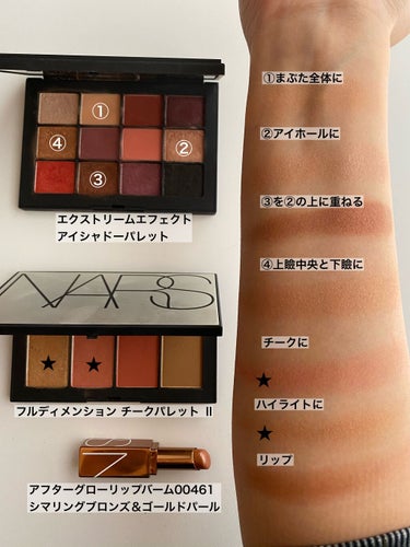 フルディメンション チークパレット/NARS/メイクアップキットを使ったクチコミ（3枚目）