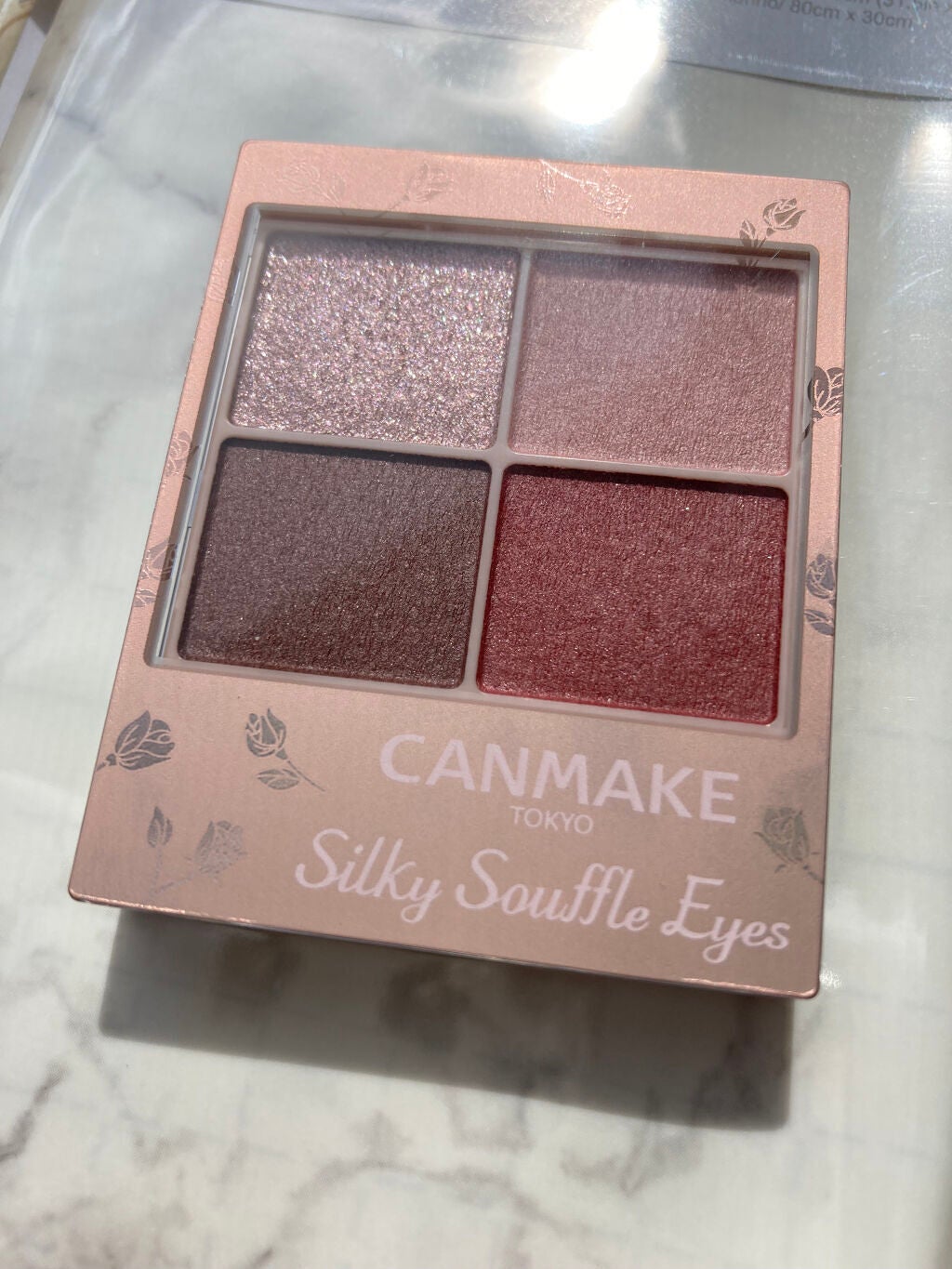 シルキースフレアイズ(マットタイプ)/キャンメイク/アイシャドウパレットを使ったクチコミ(2枚目)