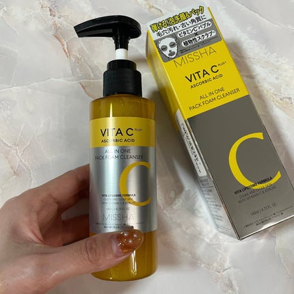 ミシャ ビタシープラス 泡マスク洗顔/MISSHA/泡洗顔を使ったクチコミ(1枚目)