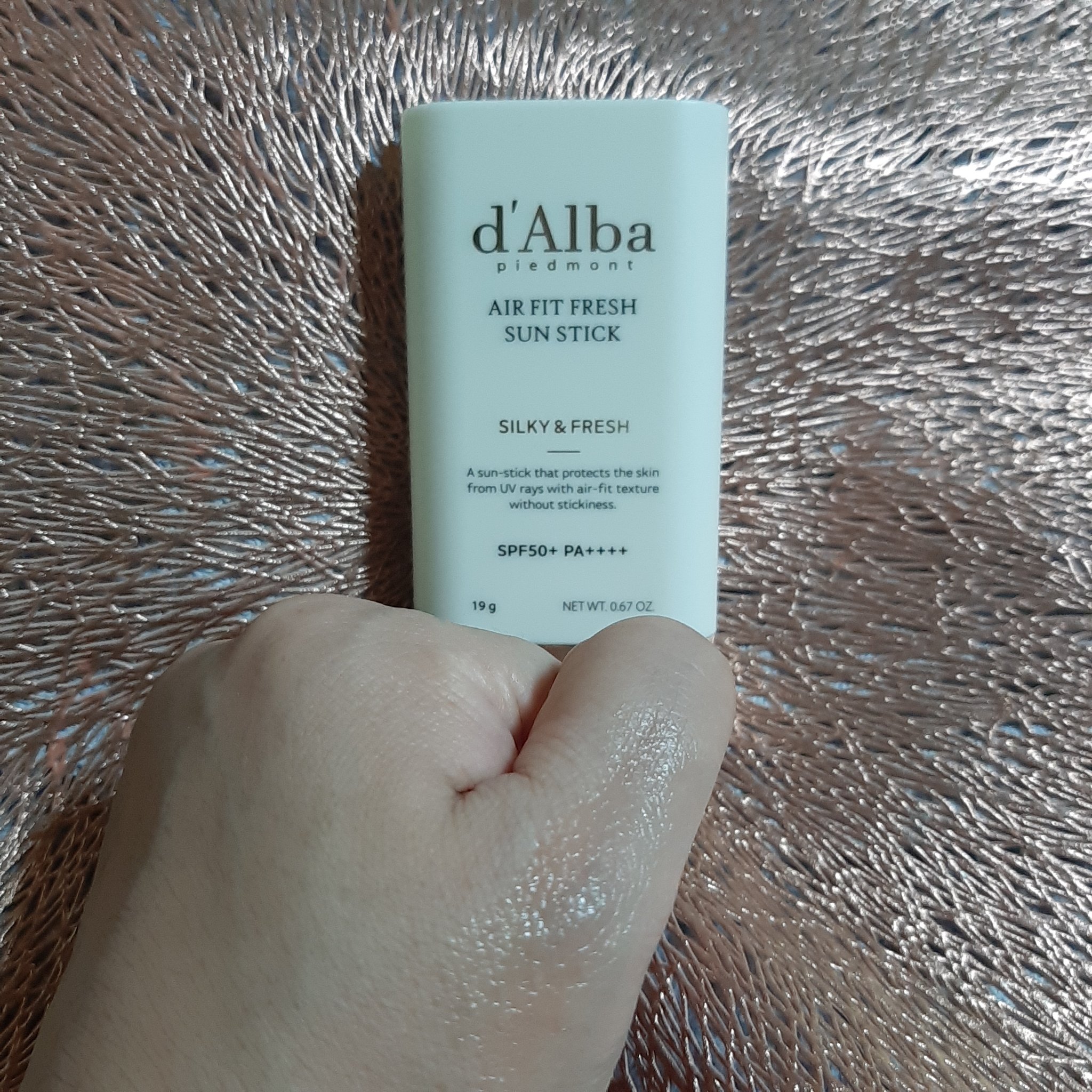 エアーフィットフレッシュサンスティック/ダルバ/日焼け止めスティックを使ったクチコミ（3枚目）