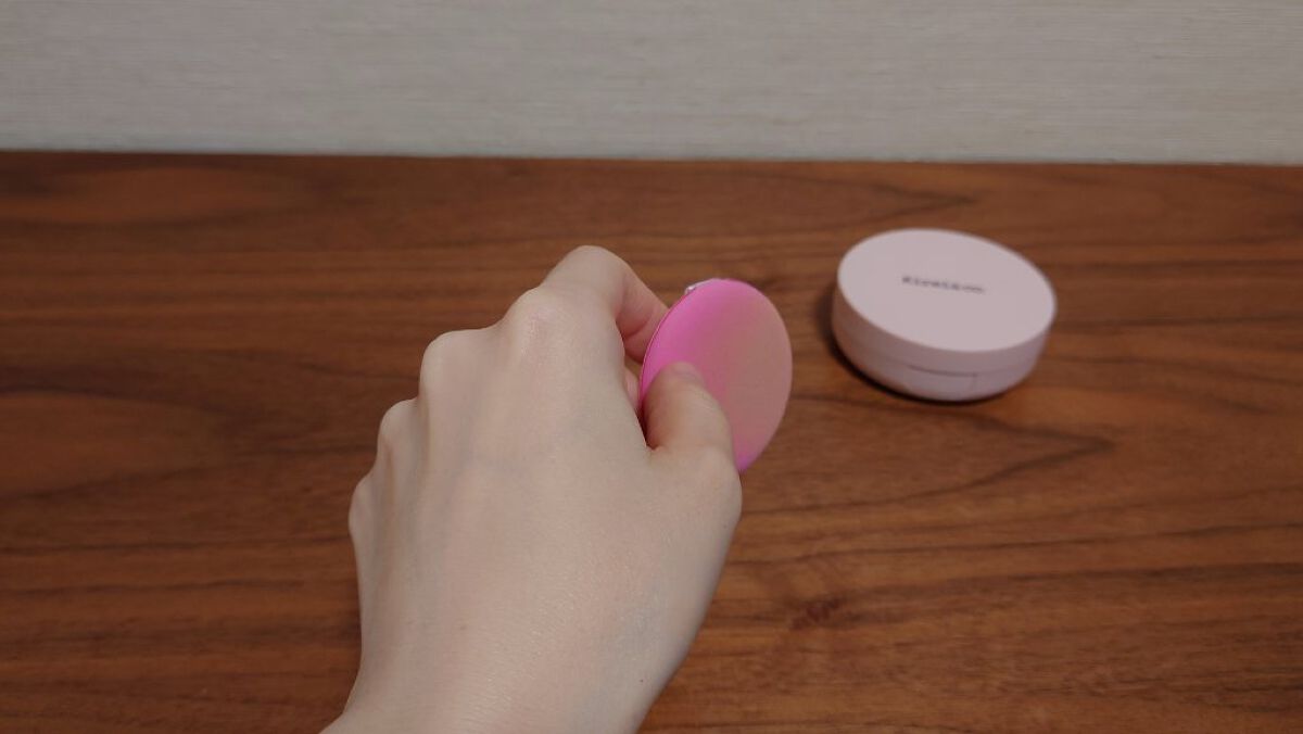 マット クッションファンデーション 01ライト/Kirei&co./クッションファンデーションを使ったクチコミ（3枚目）