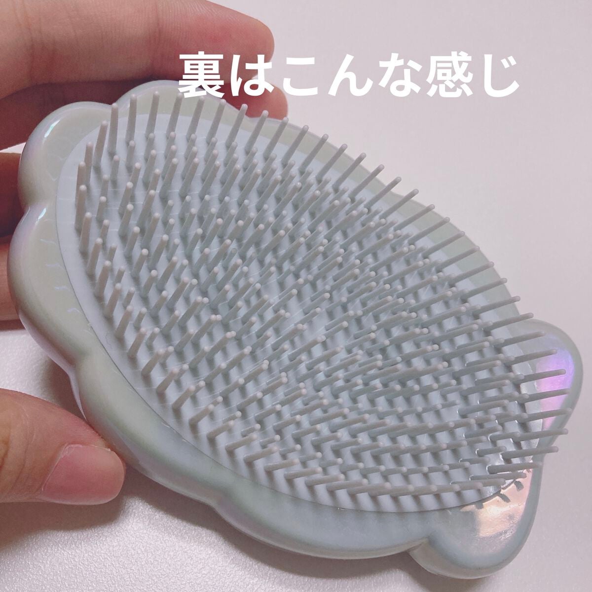 ファンファン アンタングルヘアブラシ/フランフラン/ヘアブラシを使ったクチコミ(3枚目)