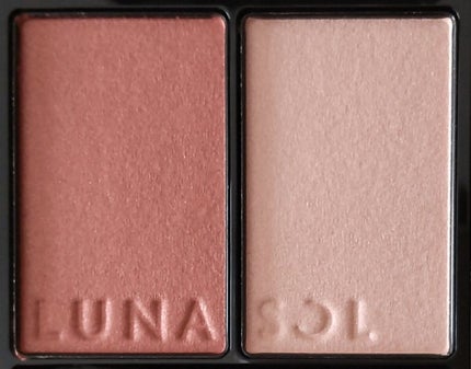 カラーリンググレイズ/LUNASOL/パウダーチークを使ったクチコミ(3枚目)