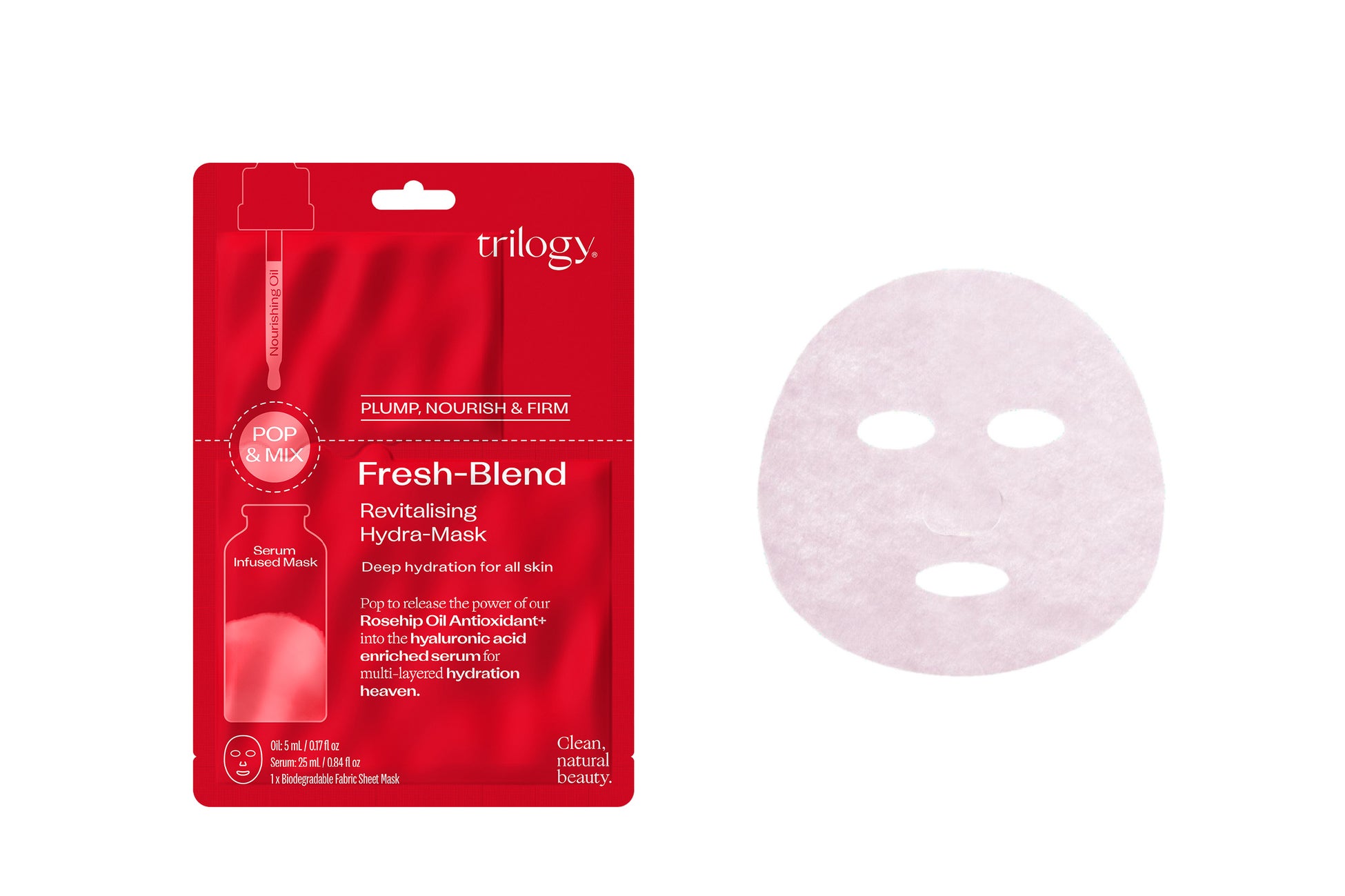 フレッシュブレンド オイル＋ シートマスク / trilogy